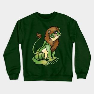 Hybrid Lion Frog Crewneck Sweatshirt